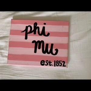 Phi Mu Canvas